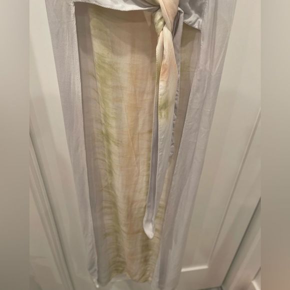 Jen's Pirate Booty Tie-Dye Maxi Dress - White and Green - Picture 9 of 14